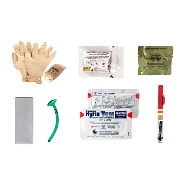 Micro Trauma Kit Now! Advanced Supplies Molle Mnt Multicam
