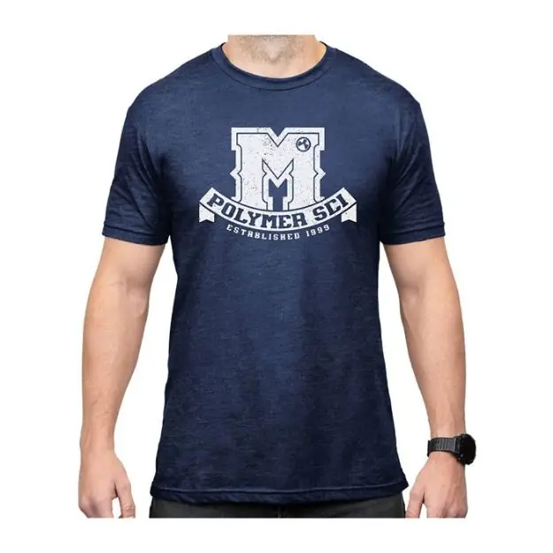 University Navy Heather T-Shirt Small