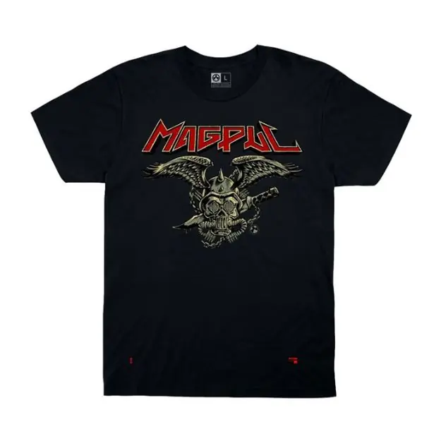 Heavy Metal Cotton T-Shirt Black 2X-Large
