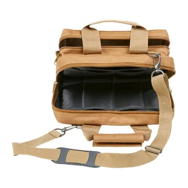 Bulldog Deluxe 2 Pistol Range Bag W/Molle Tan