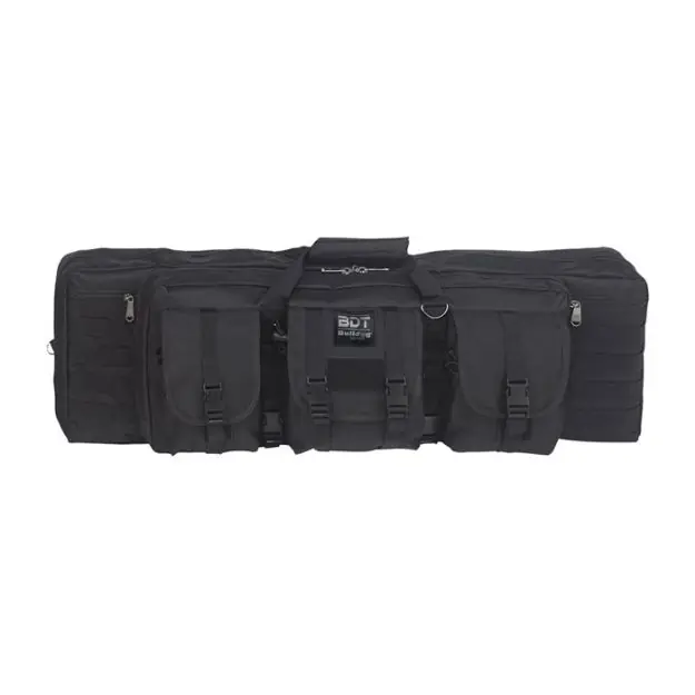 Bulldog 47" Single Tactical Cs 3 Large Access Pockets Black