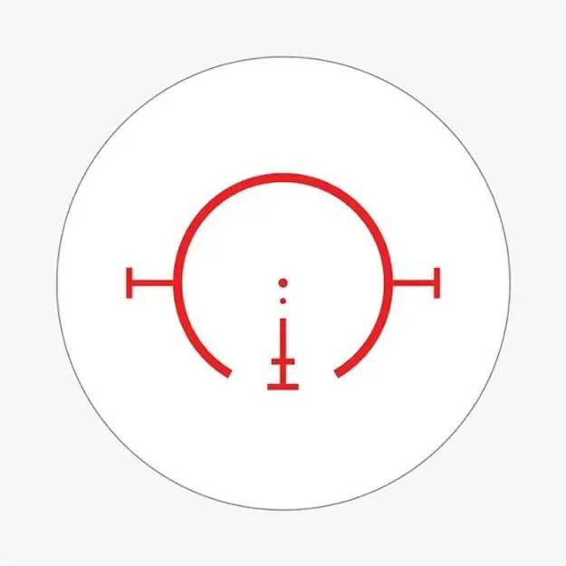 Midas Tsp1 1X21mm Tsp1 Red Reticle Black