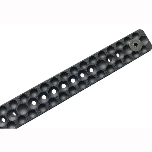 G10 Dimpled Rail Cover Short 3.2In. M-Lok