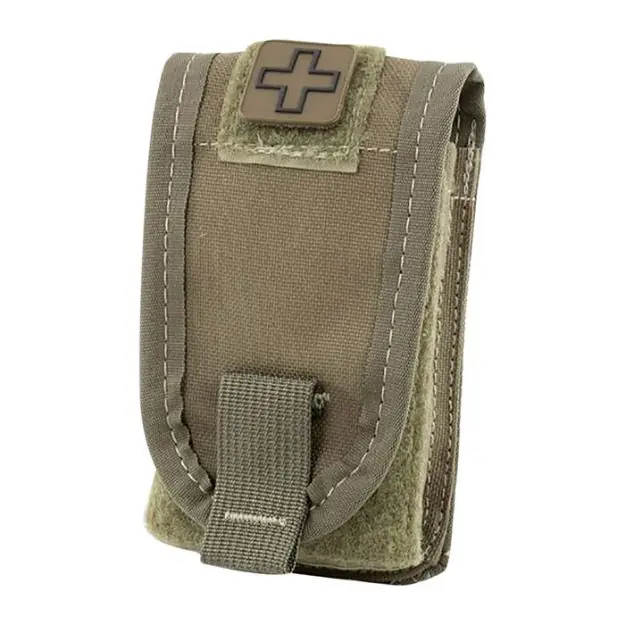 Tourniquet/Self-Aid Pouch W/Molle Attachment Ranger Green