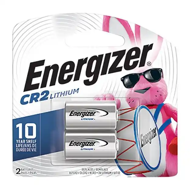 Cr2 Lithium Batteries 2/Pack