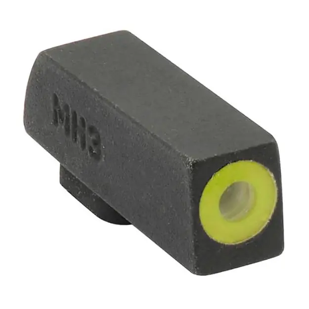 Hvs Glock Front Sight, Yellow Outline