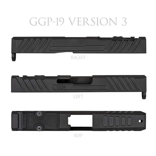 GGP SLIDE FOR GLOCK 19 GEN4 OC V3