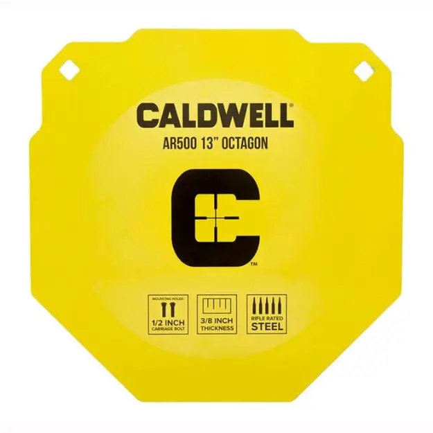 CALDWELL AR500 13" OCTAGON