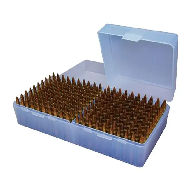Mtm Ammo Box Small Rifle 200-Rounds Flip Top Style Grn