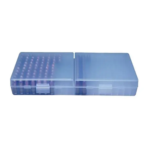 Mtm Ammo Box 9Mm Luger/380Acp /9X18 200-Rounds Clear Blue