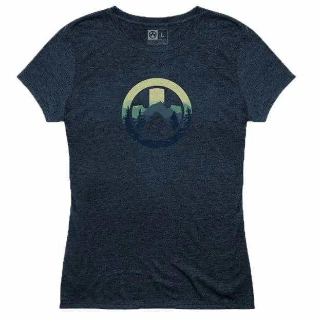 Cascade Icon Logo T-Shirt Navy Heather X-Large