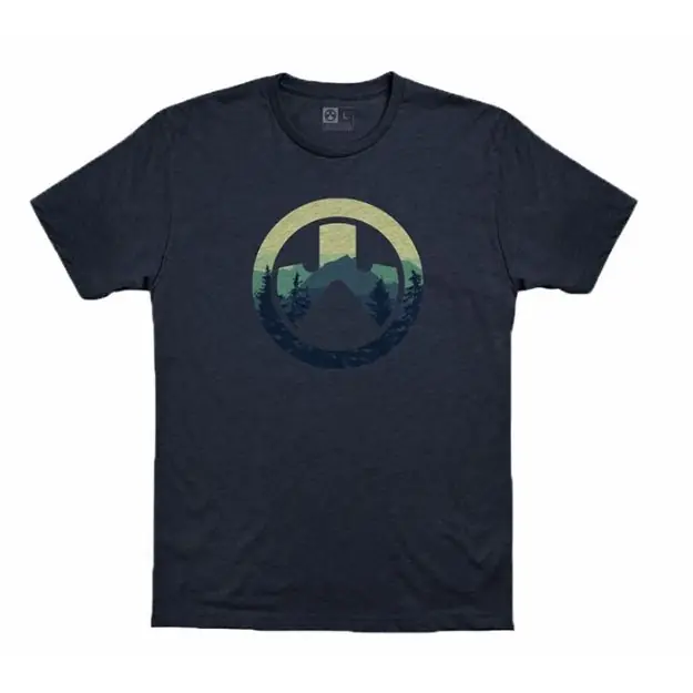 Cascade Icon Logo Cvc T-Shirt Navy Heather Medium