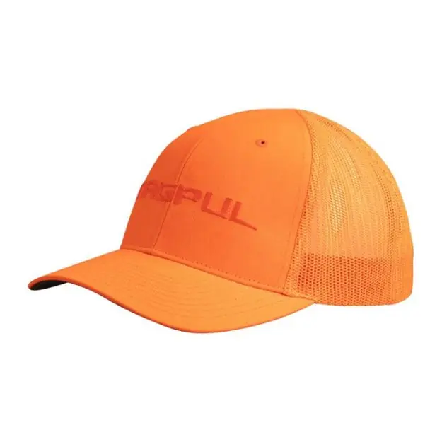 Wordmark Trucker Hat Blaze Orange