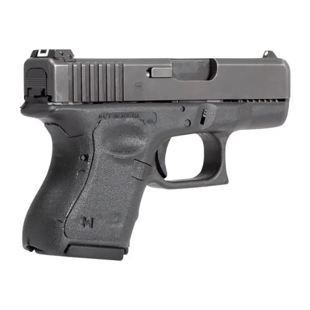 Wrapter Rubber Grip Glock 26 Gen 3, Black
