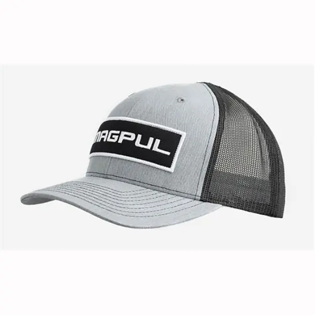 Wordmark Patch Trucker Gray/Black