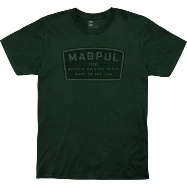 Go Bang Parts Cotton T-Shirt X-Large Forest Green