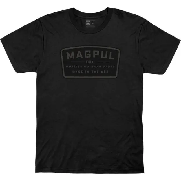 Go Bang Parts Cotton T-Shirt Black Small