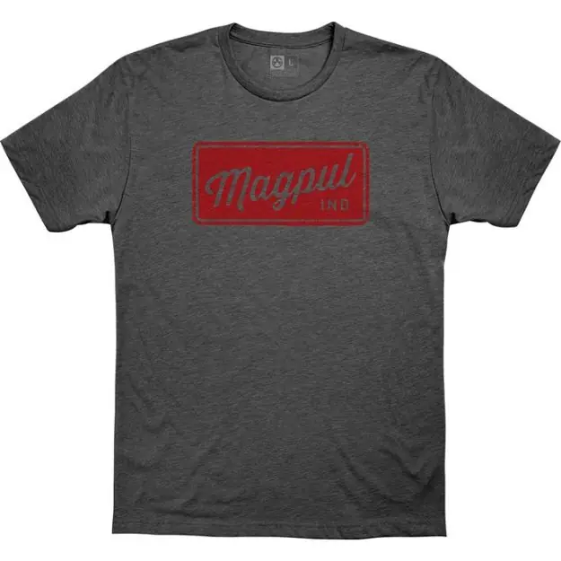 Rover Block Cvc T-Shirt Charcoal Medium