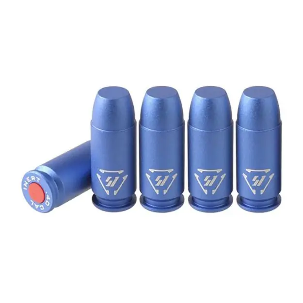 Aluminum Dummy Round 40 Caliber 5Pk