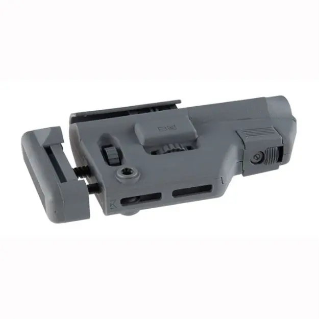 Collapsible Precision Stock Wolf Gray- Short