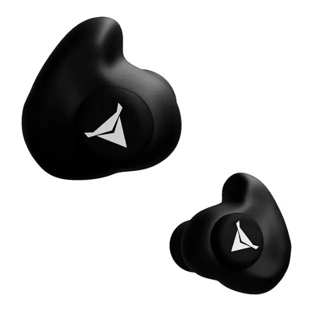 Custom Molded Earplug, Black
