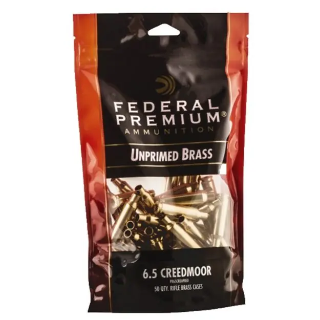 6.5 Creedmoor Brass Case 50/Bag