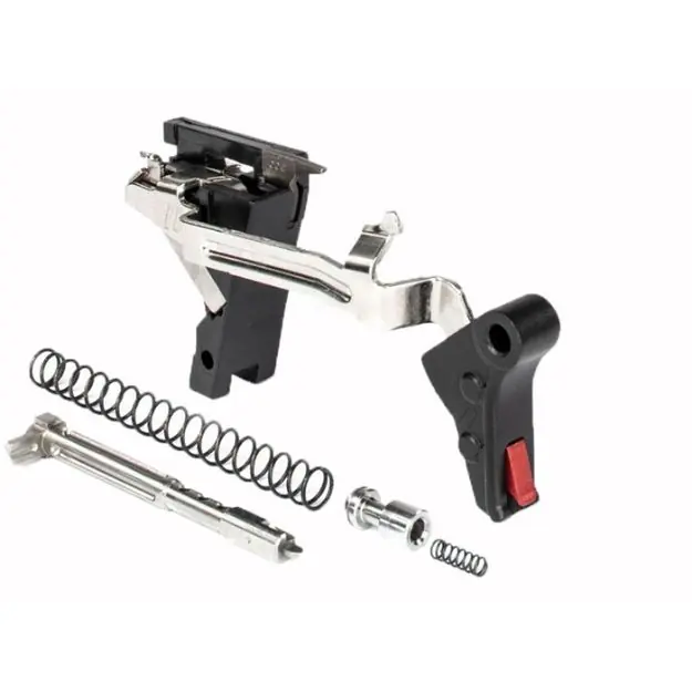Pro Flat Face Trigger Ultimate Kit Glock G1-3 .40 Blk/Red