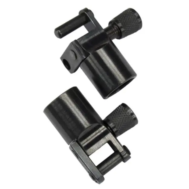 Grovtec Push Button Base To Swivel Stud Adaptor Black