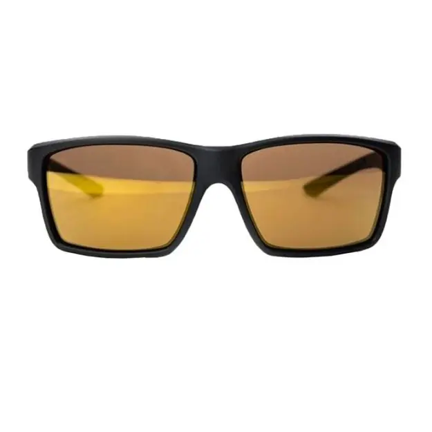 Explorer Matte Black Frame Bronze Lens W/Gold Lens Mirror