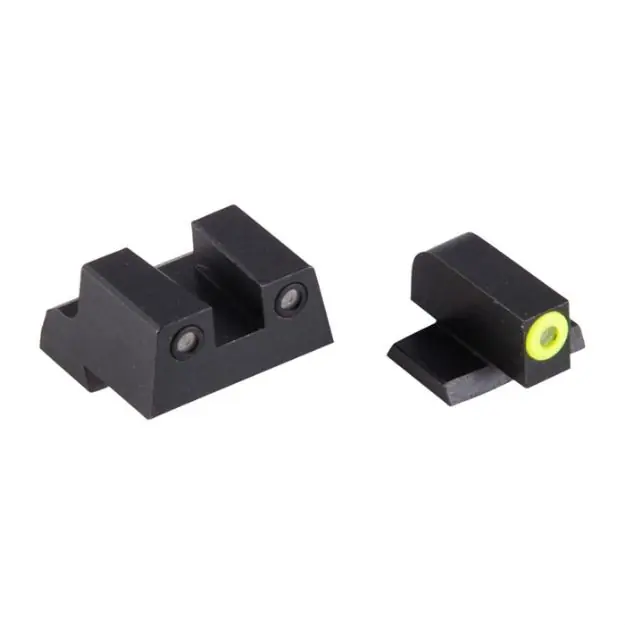 Canik Tp9sf Elite Yellow Front & Black Square Notch Rear