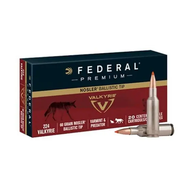 224 Valkyrie 60Gr Ballistic Tip 20/Box