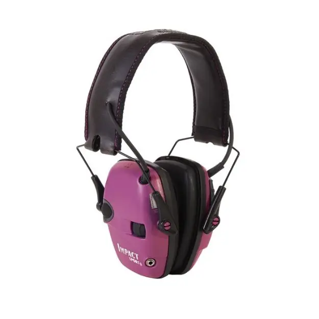 Impact Sport Electronic Earmuffs Pink