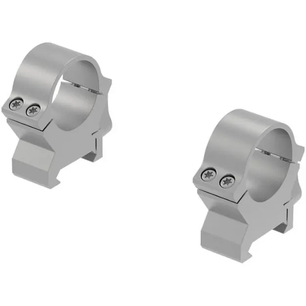 1'' High Silver Qrw2 Rings