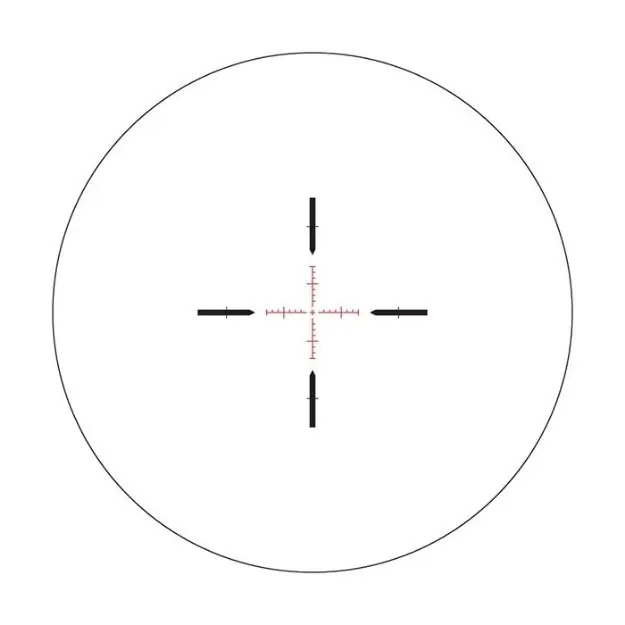 Talos Btr 1-4X24mm Sfp Illuminated Ahsr Ir Mil Reticle Black