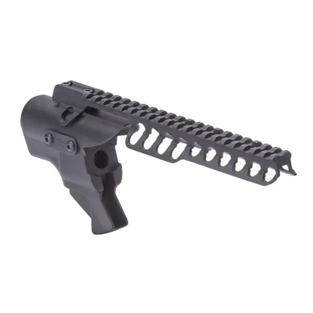 High-Tube Telescoping Stock Adapter & Rail Kit 9 In.Black