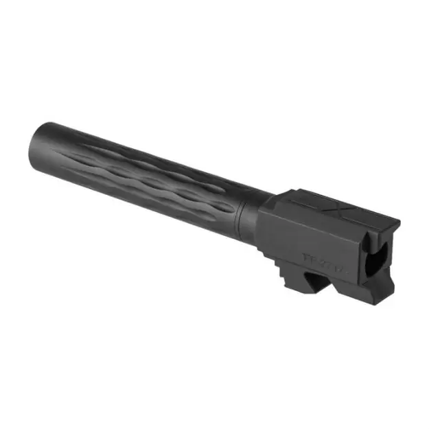Match 9Mm Non-Thread Flame Bbl For Glock-17 Gen 1-4 Black