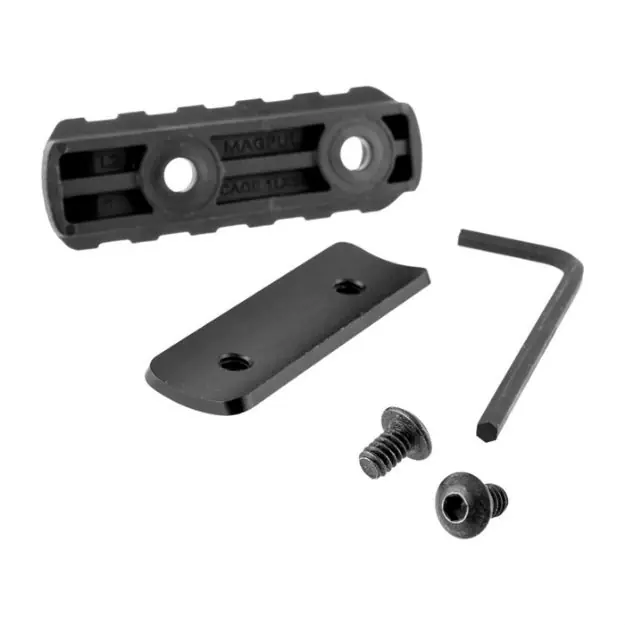 2.5'' Picatinny Rail Segment / With Aluminum Backing Plate