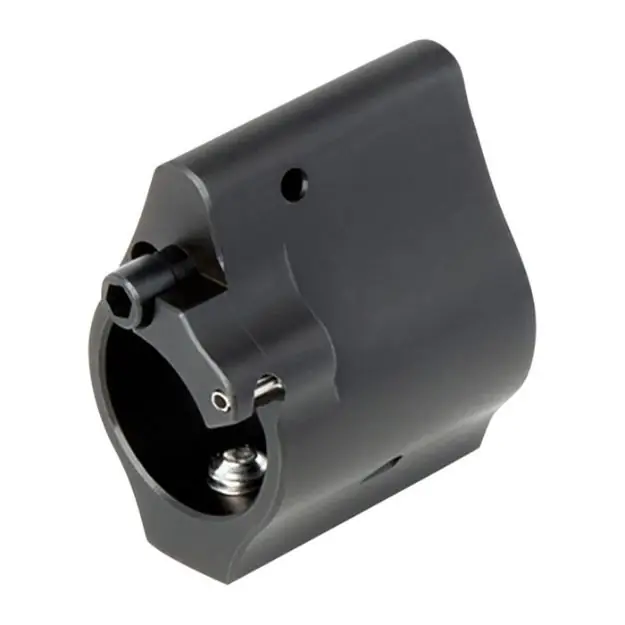 Ar-15 Solid Adjustable Gas Block .625'' Black