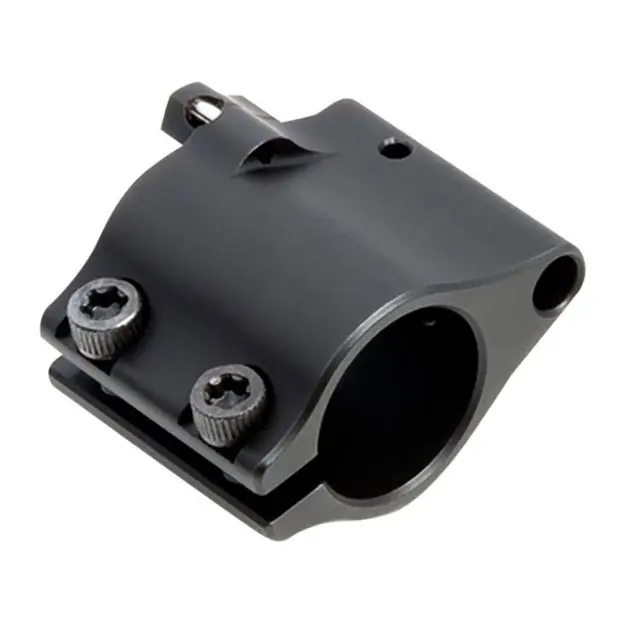 Ar-15 Clamp On Adjustable Gas Block .625'' Black