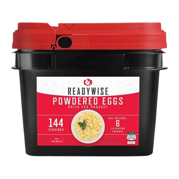 144 Servings Powdered Eggs
