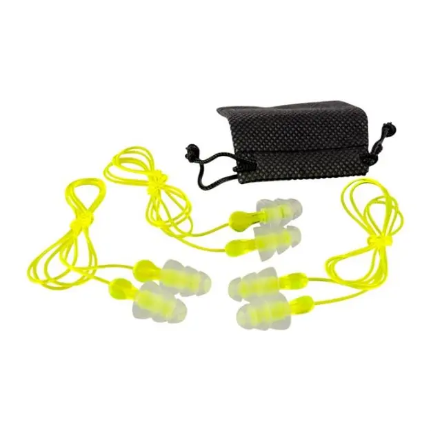 PELTOR REUSE TRI-FLANGE EARPLUGS 3PK