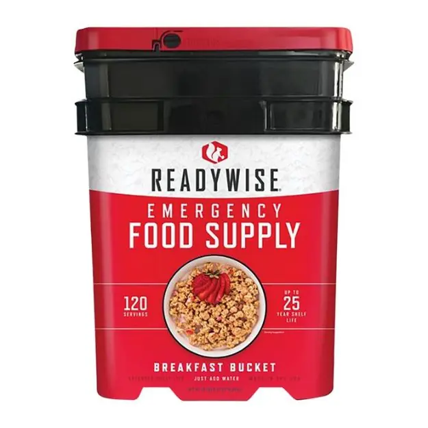 120 Serving Breakfast Bucket