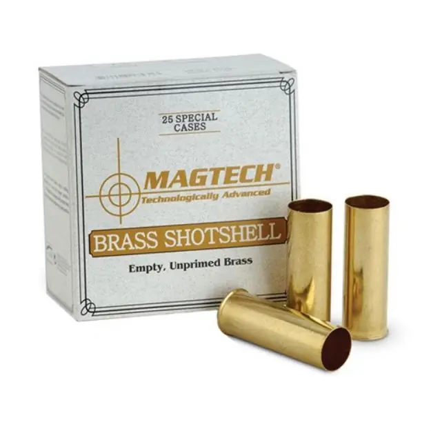 12 Gauge Brass Shotshells 25/Box