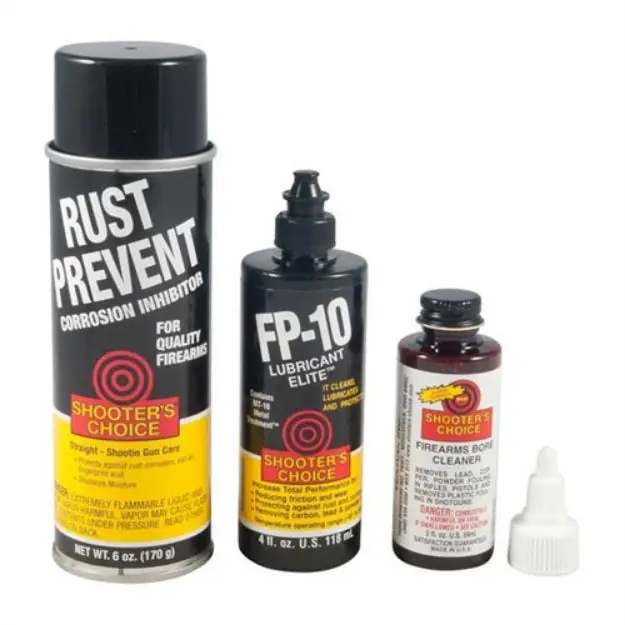 Shooters Choice Universal Gun Gun Care Chemicals Kit