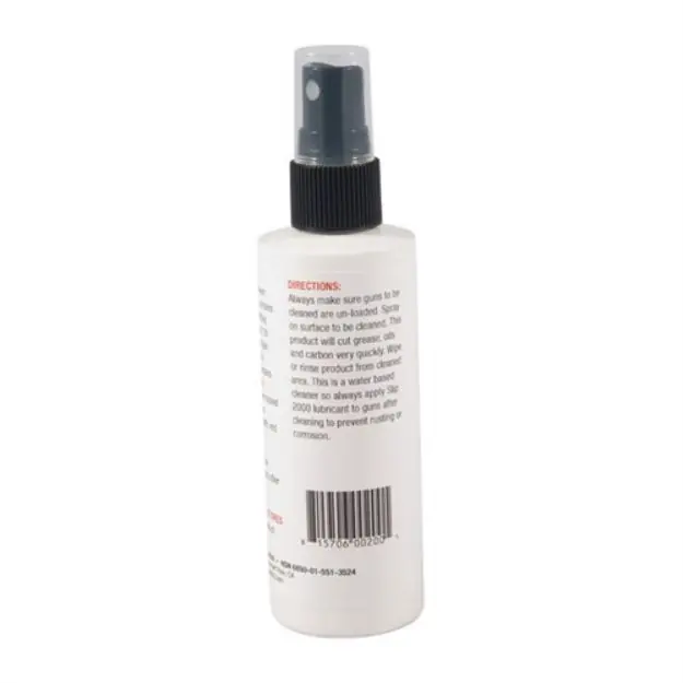Slip 2000 4Oz. 725 Gun Cleaner Degreaser Pump Spray Bottle