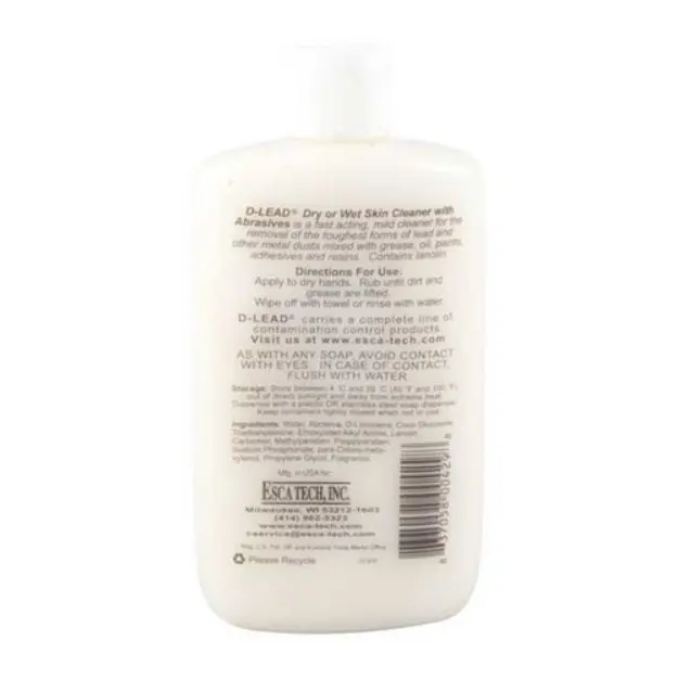 8 Oz. D-Lead Skin Cleaner W/Abrasive