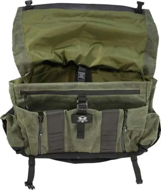 Grey Ghost Gear Wanderer Bag 2.0 Waxed Canvas Olive Drab!