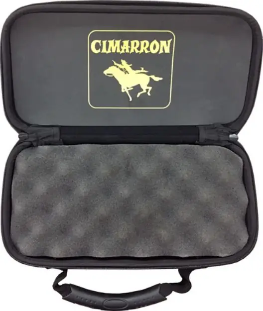 Cimarron Revolver Case Large 5.5" To 8" Barrel Black