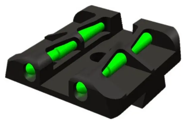 Hiviz Litewave Rear Sight For Springfield Xd/Xd-M