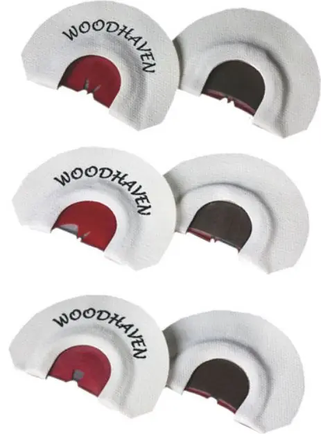 Woodhaven Custom Calls The Red Zone 3-Pack Mouth Calls!